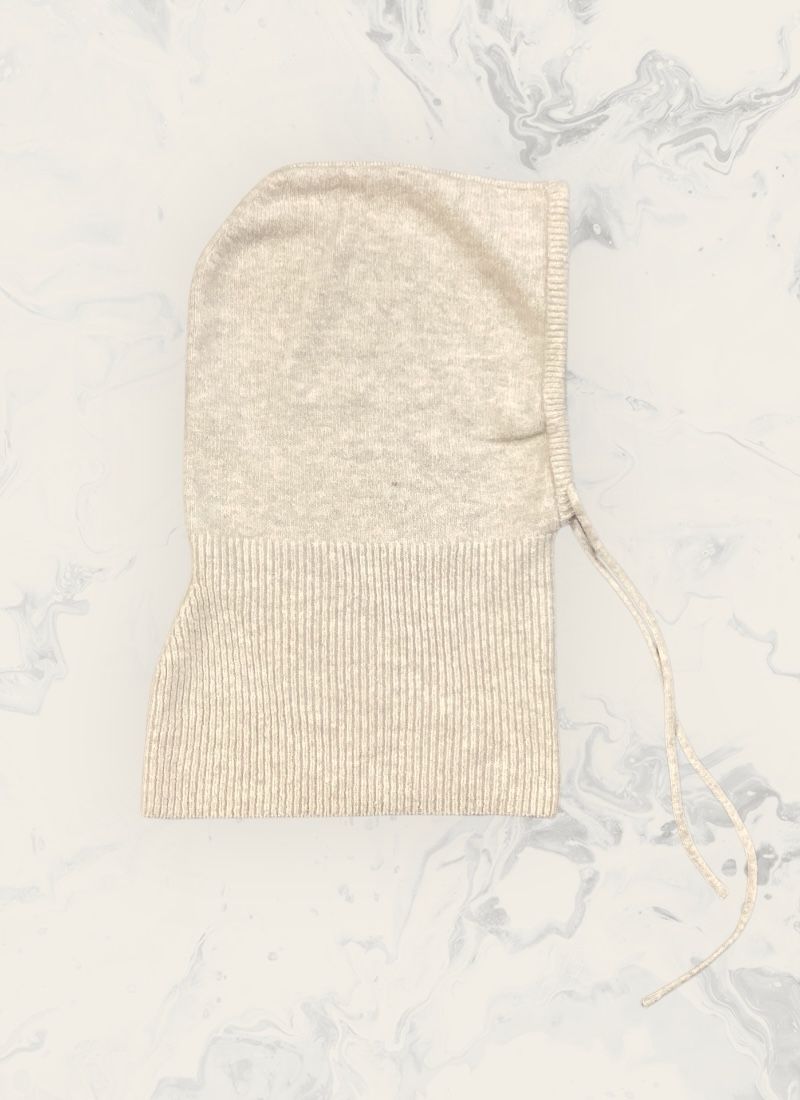 Saskia Cream Snood Cashmere Blend