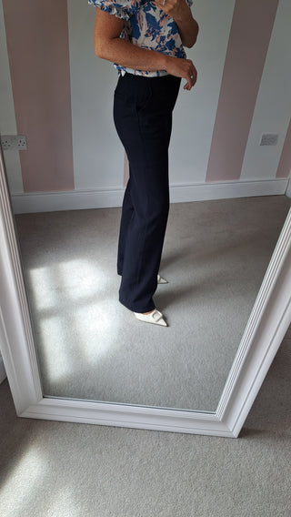 Lexi Navy Trousers