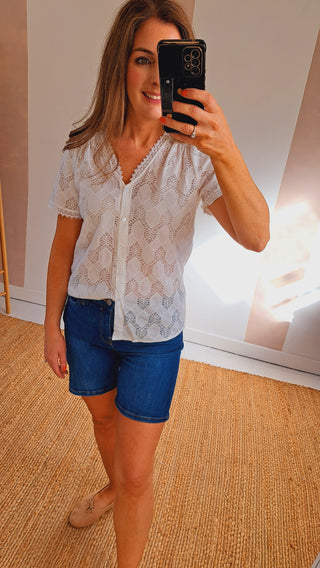 Ava Lace Top