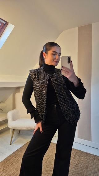 Claire Sleeveless Jacket