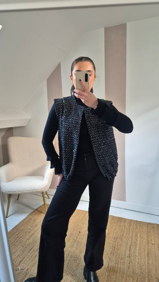 Claire Sleeveless Jacket