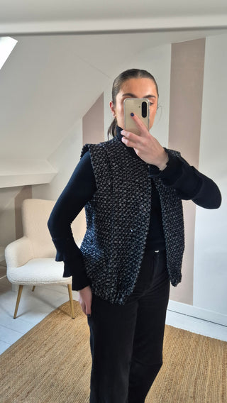 Claire Sleeveless Jacket