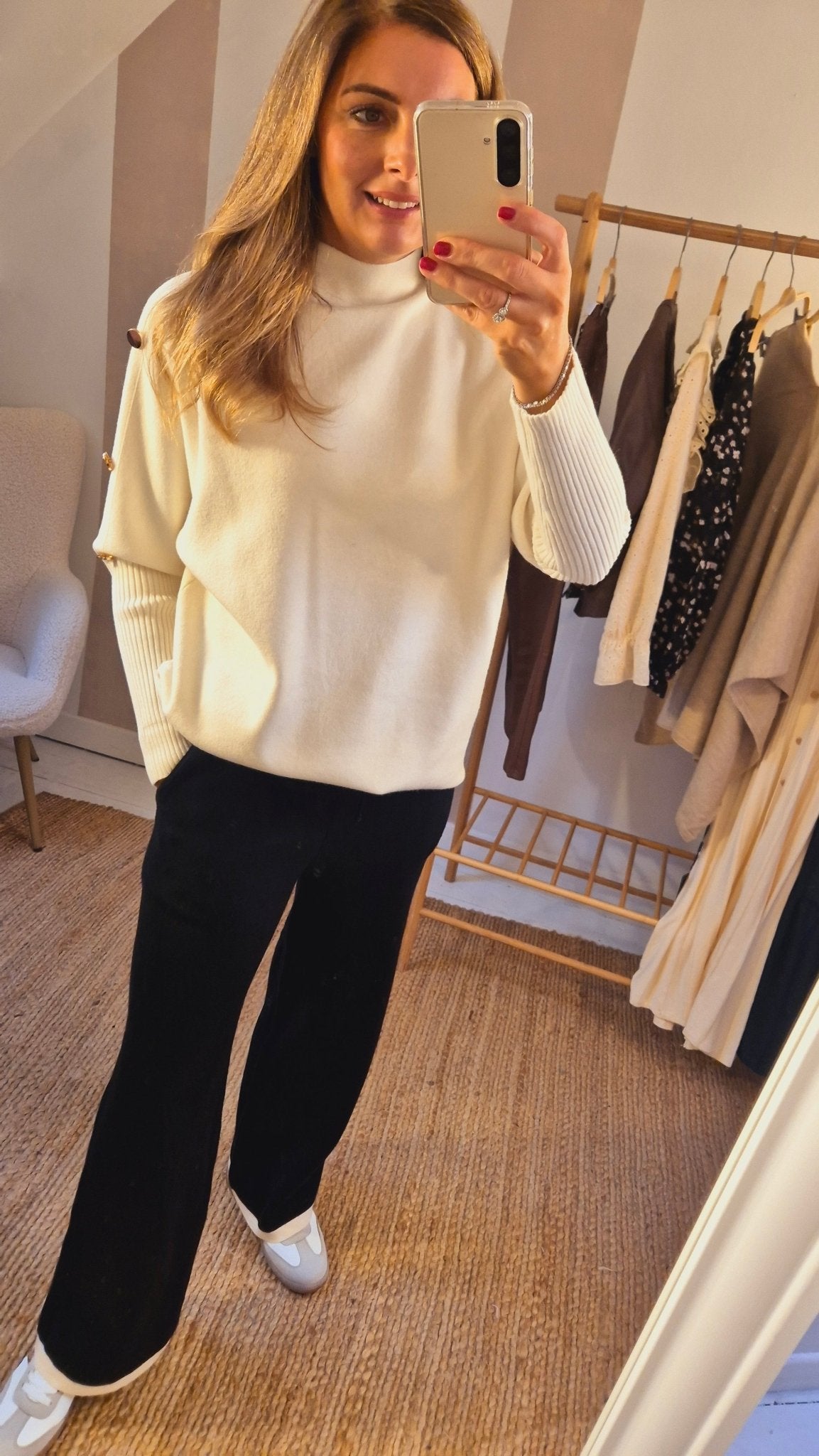 Ella Trousers Black - Lily's Boutique