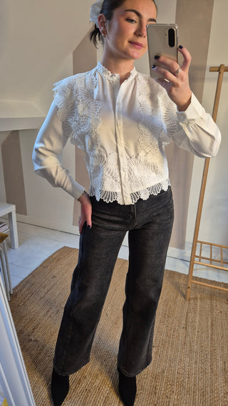 Sasha Grey Wide leg Jeans