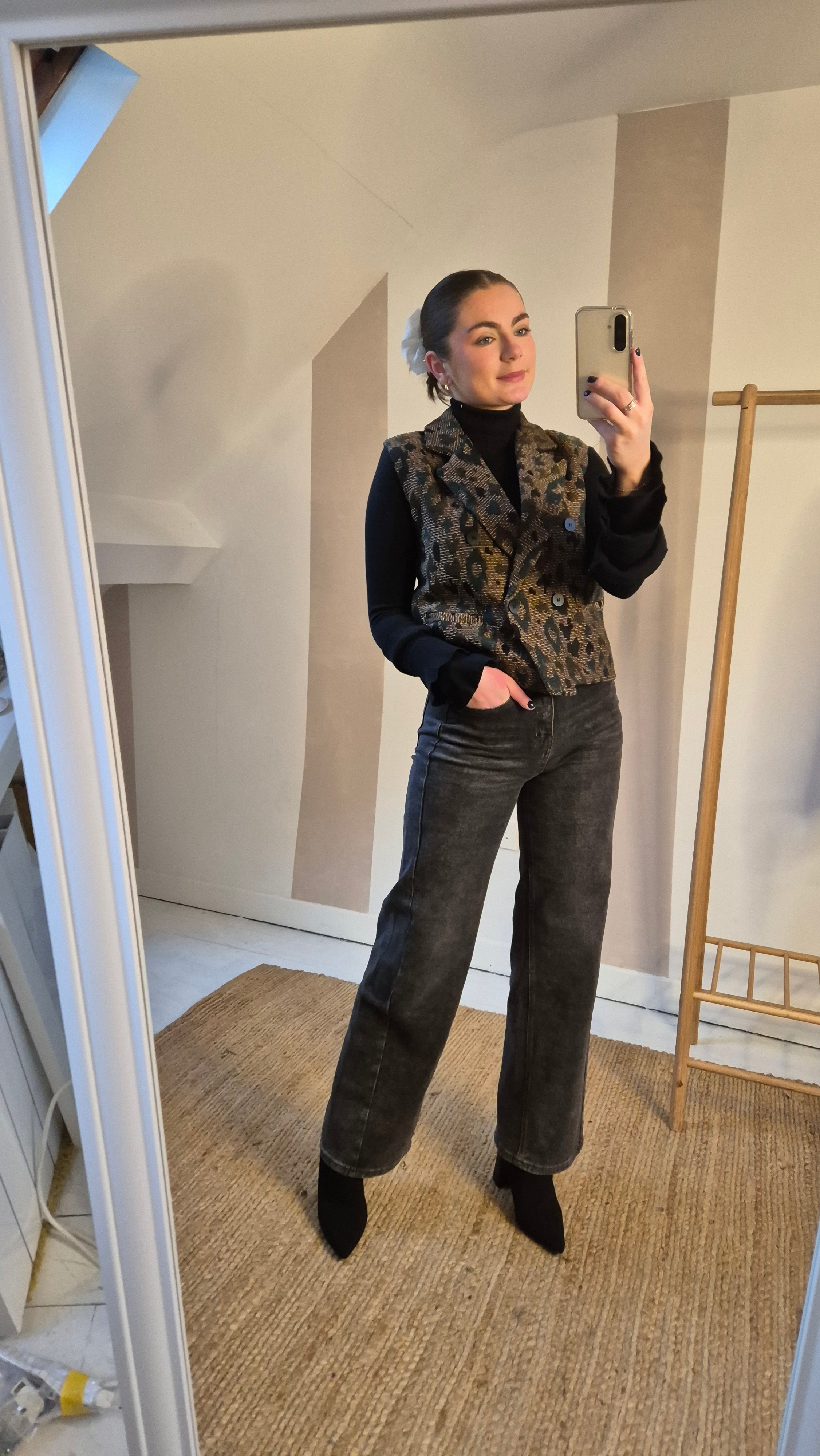 Sasha Grey Wide leg Jeans