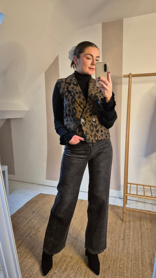 Sasha Grey Wide leg Jeans