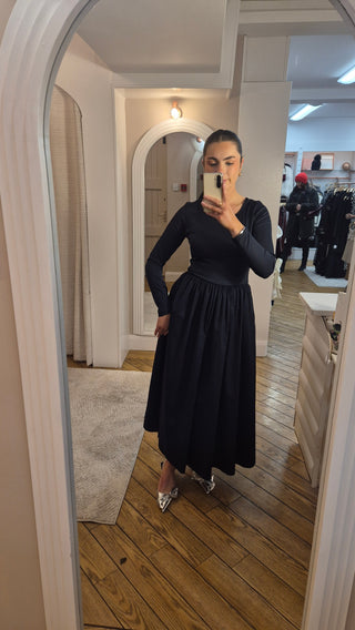 Skye Navy Dress