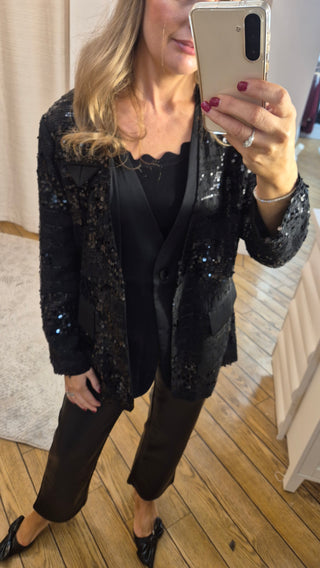 Olivia Sparkle Black Jacket
