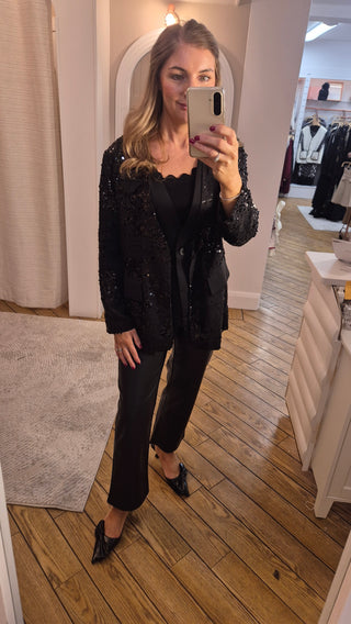 Olivia Sparkle Black Jacket