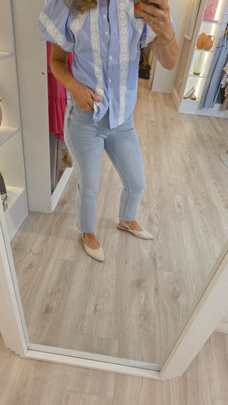 Francesca Straight High rise Jeans