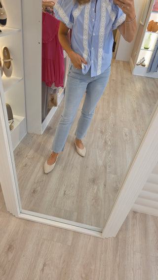 Francesca Straight High rise Jeans