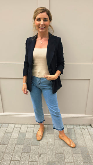 Ella Navy Blazer