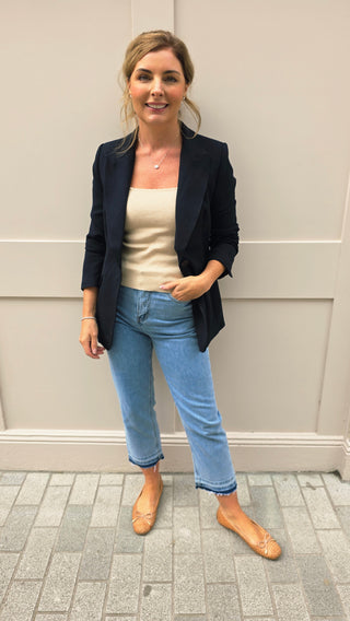 Ella Navy Blazer