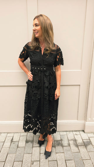Cleo Black Dress