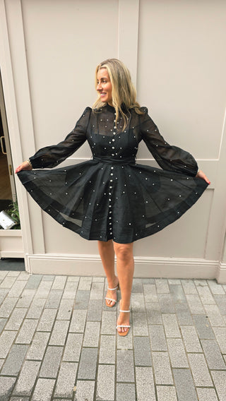 Laura  Black Dress
