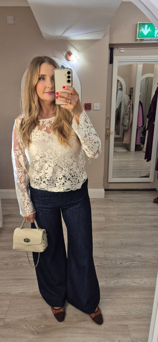 Lisa Lace Top