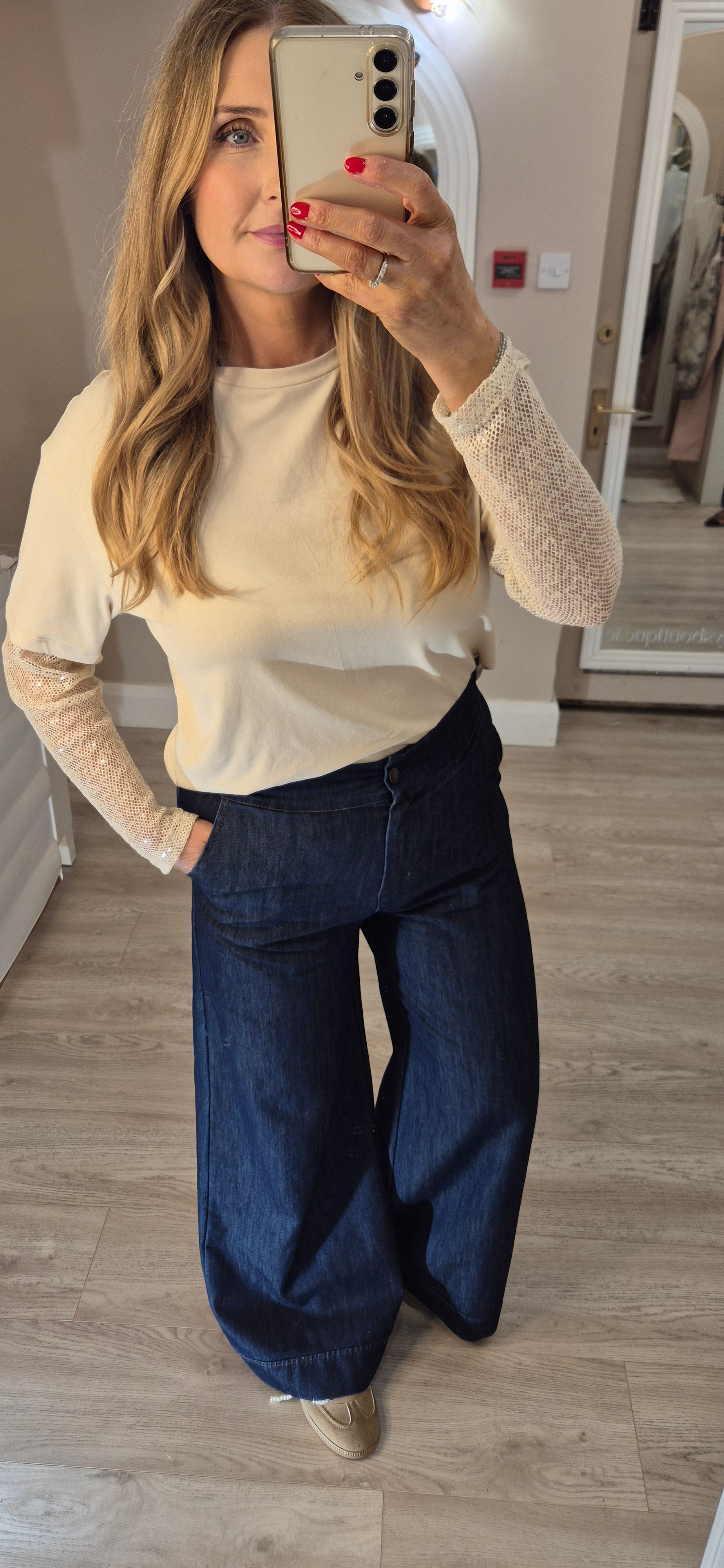 Josie Beige Top