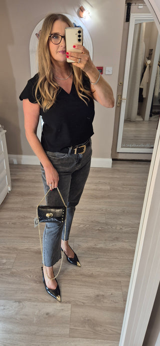 Charlotte Cami Top Black