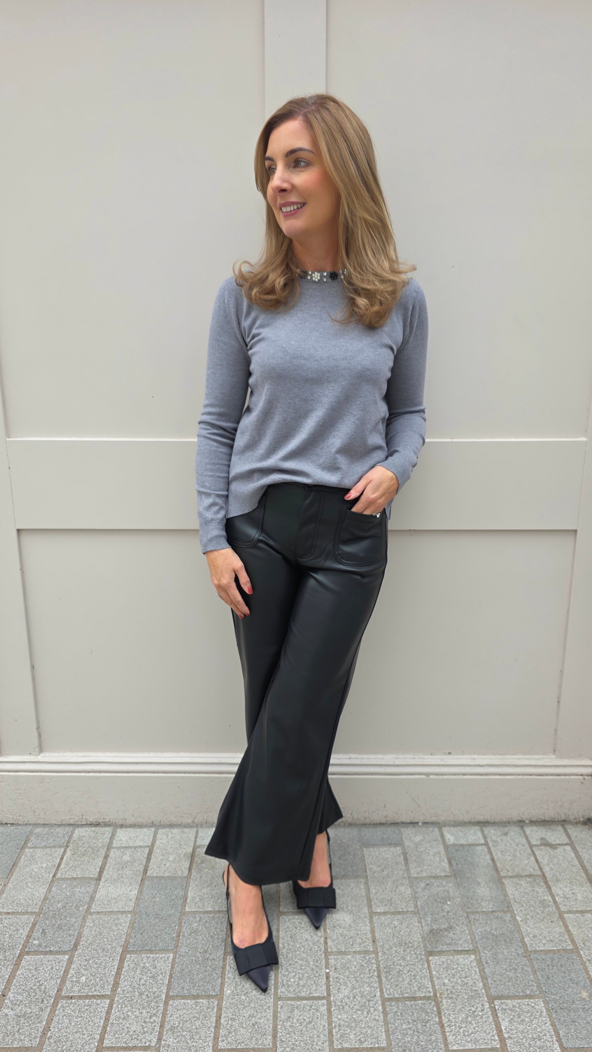 Wileme Pleather Trousers