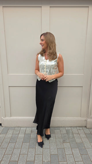 Poppy Vest Top