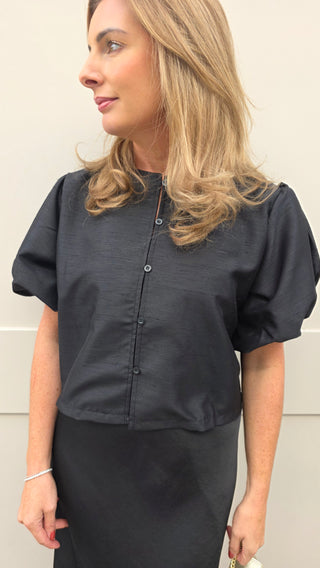 Esme Black Top