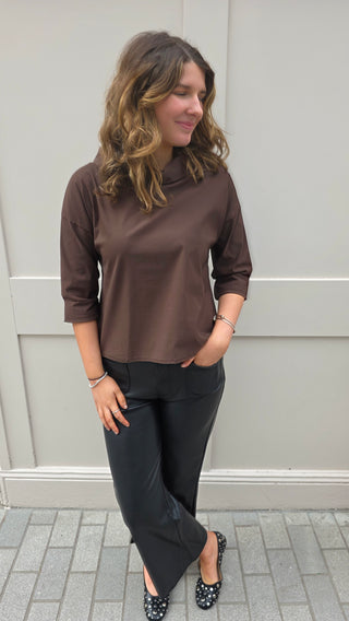 Zoe Top Brown