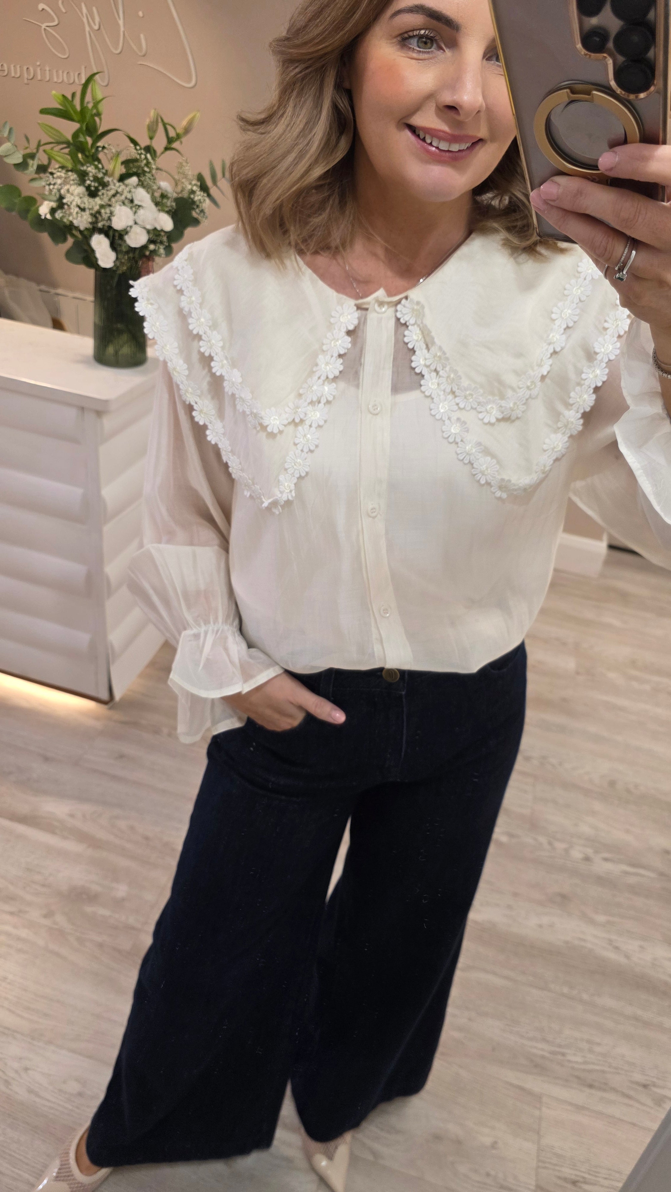 Daisy Silk Blouse