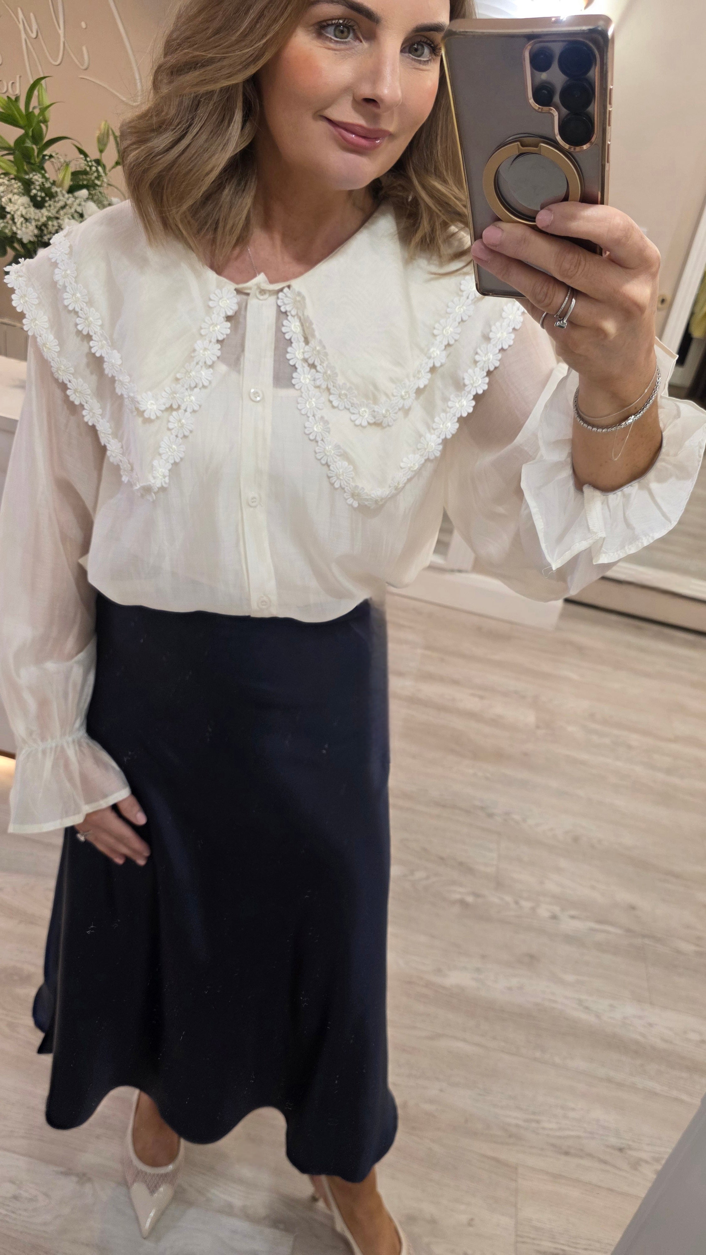 Daisy Silk Blouse