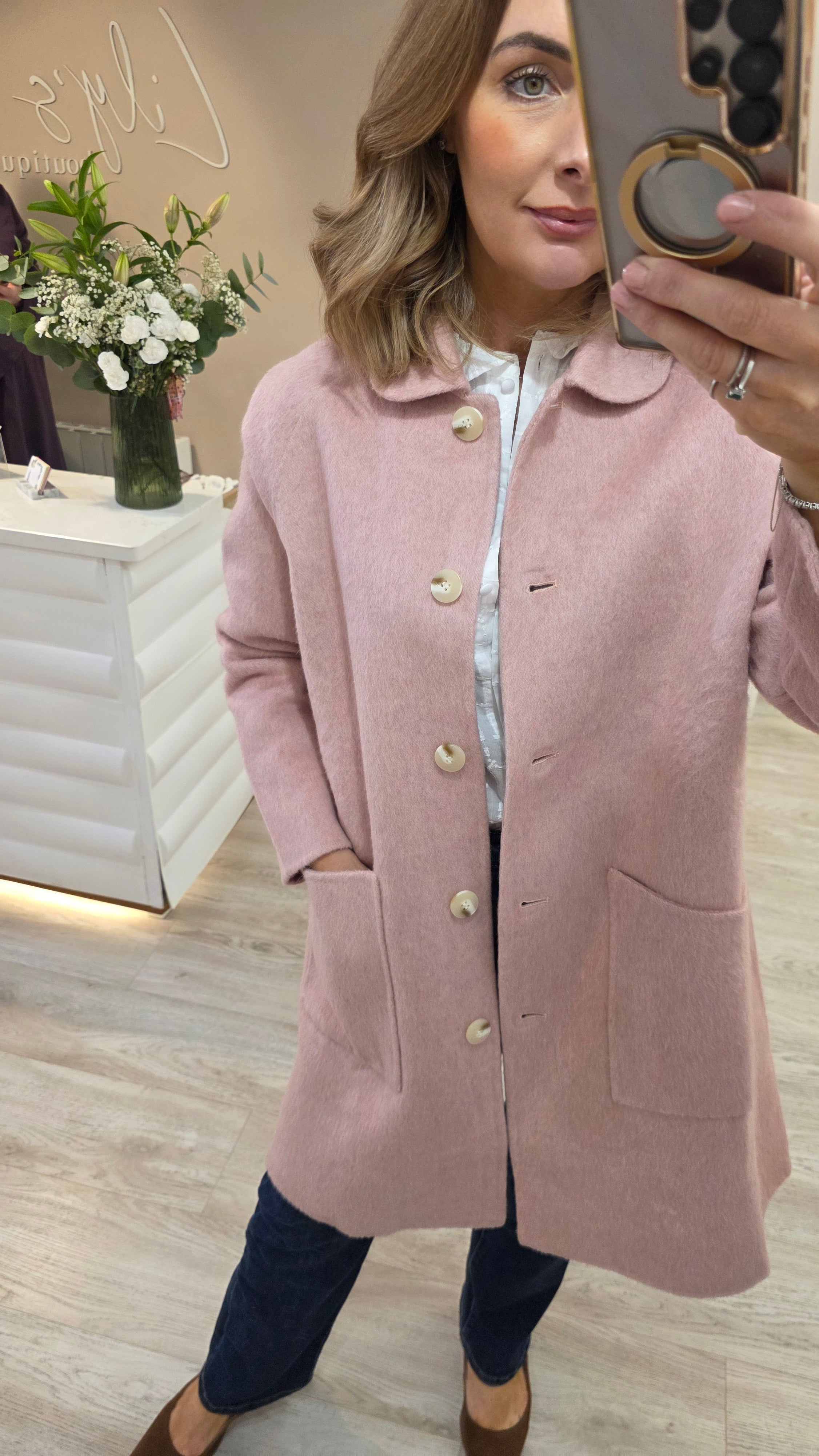 Faye Wool/Alpaca Coat