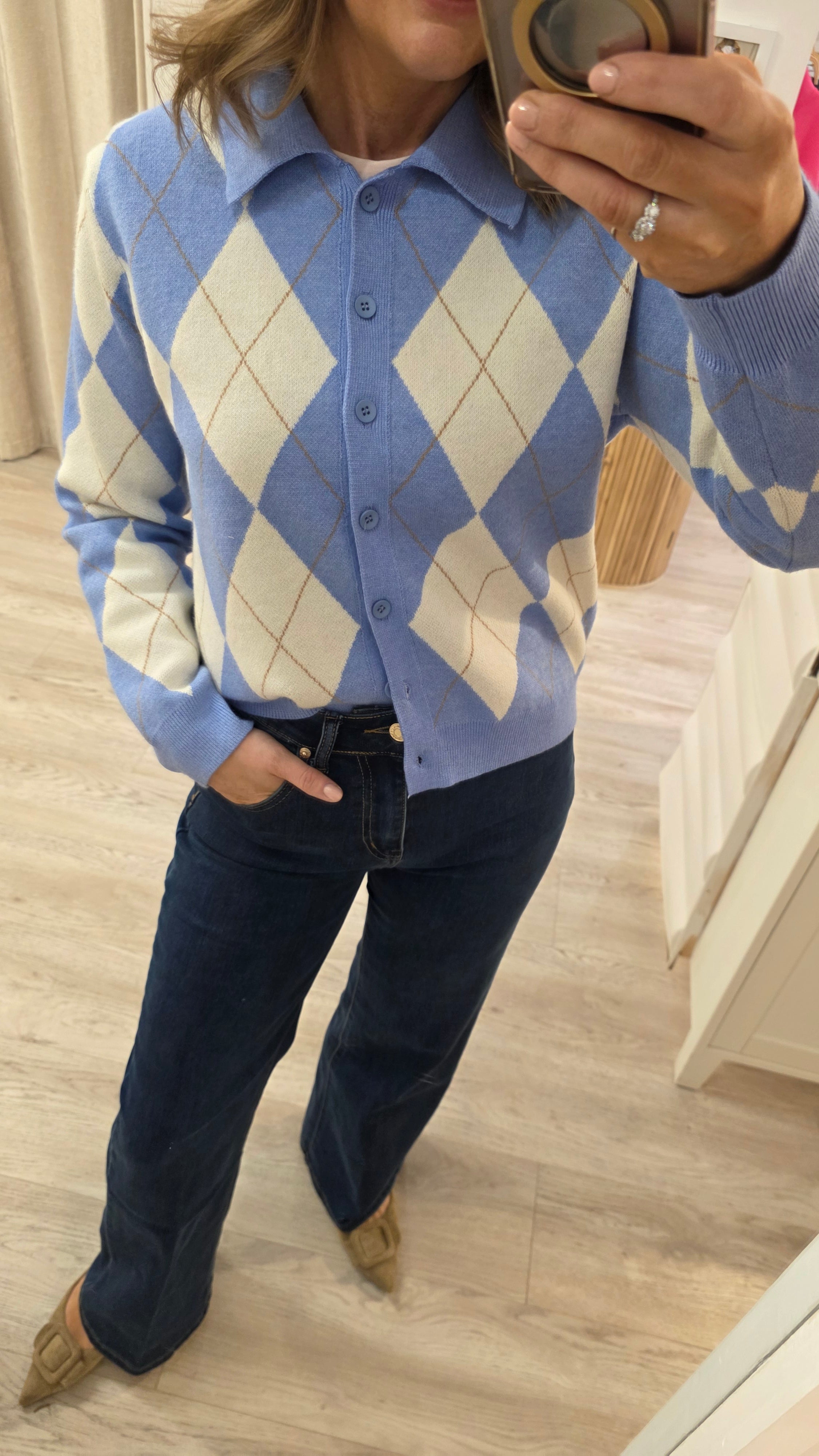 Cilla Blue Straight leg Jeans