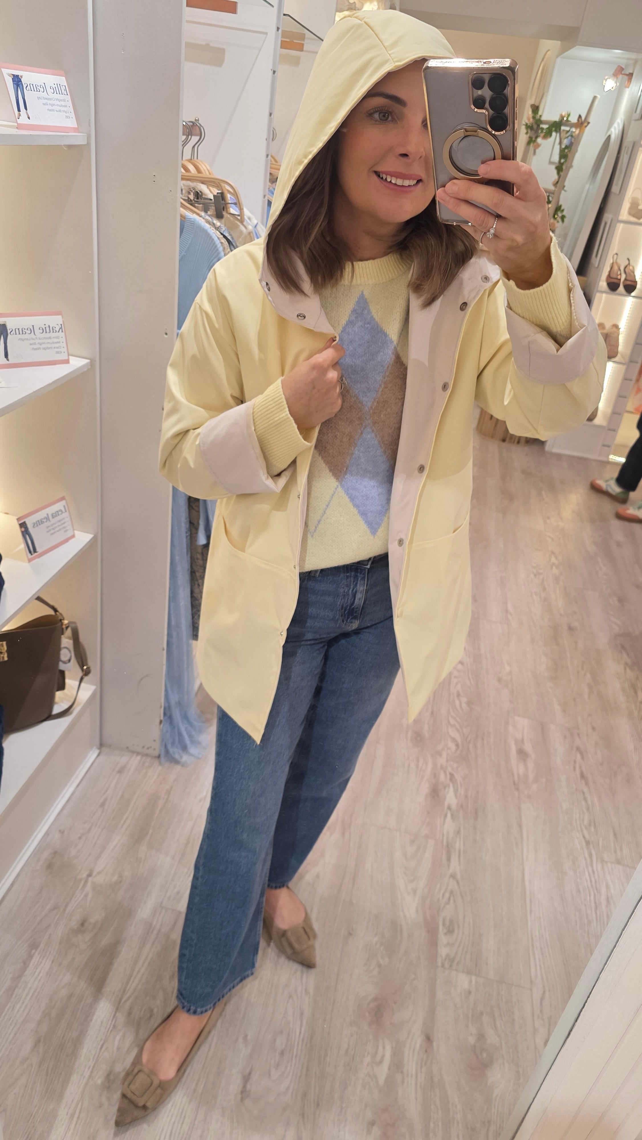 Rebecca Hooded Mac