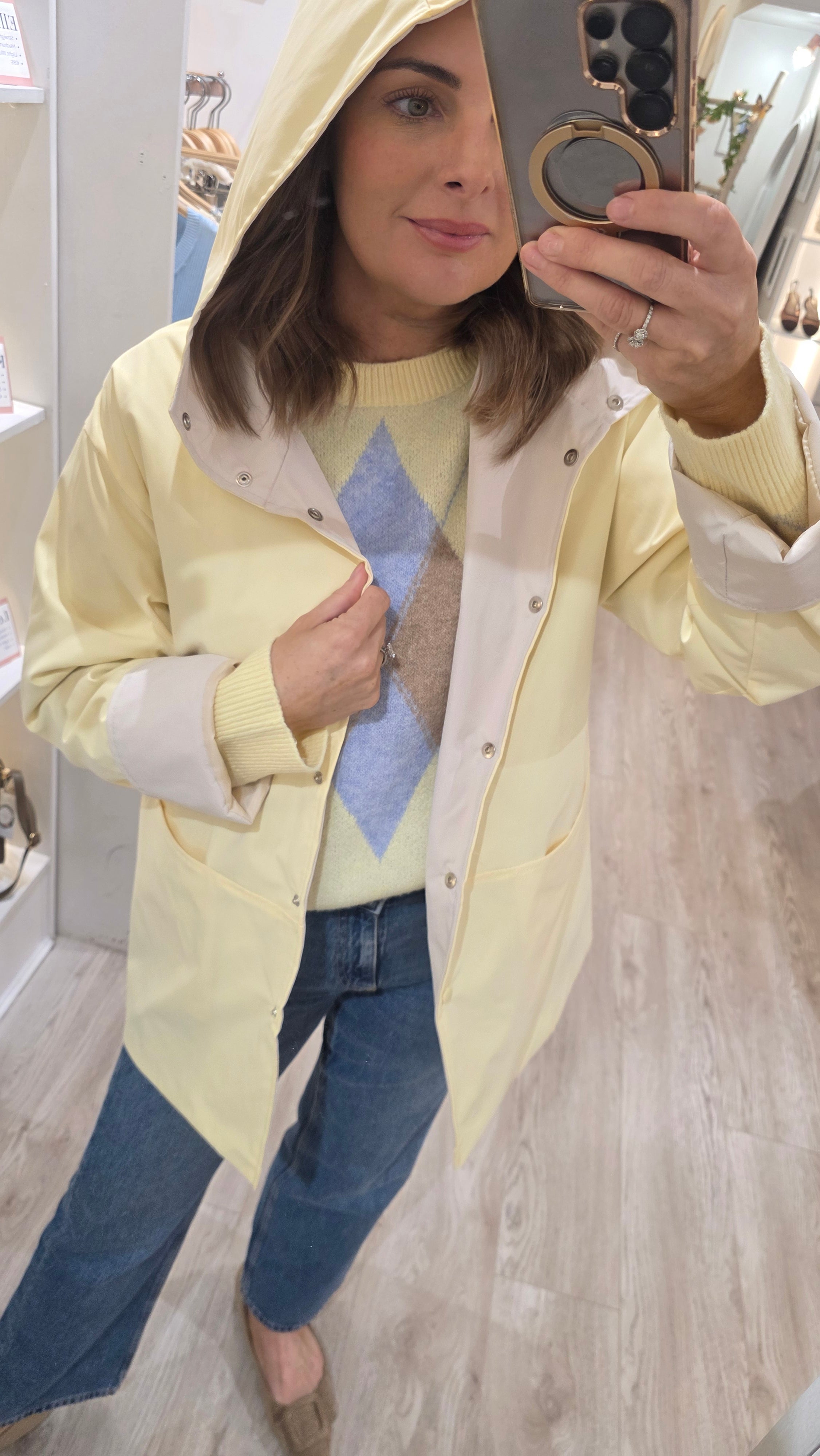 Rebecca Hooded Mac