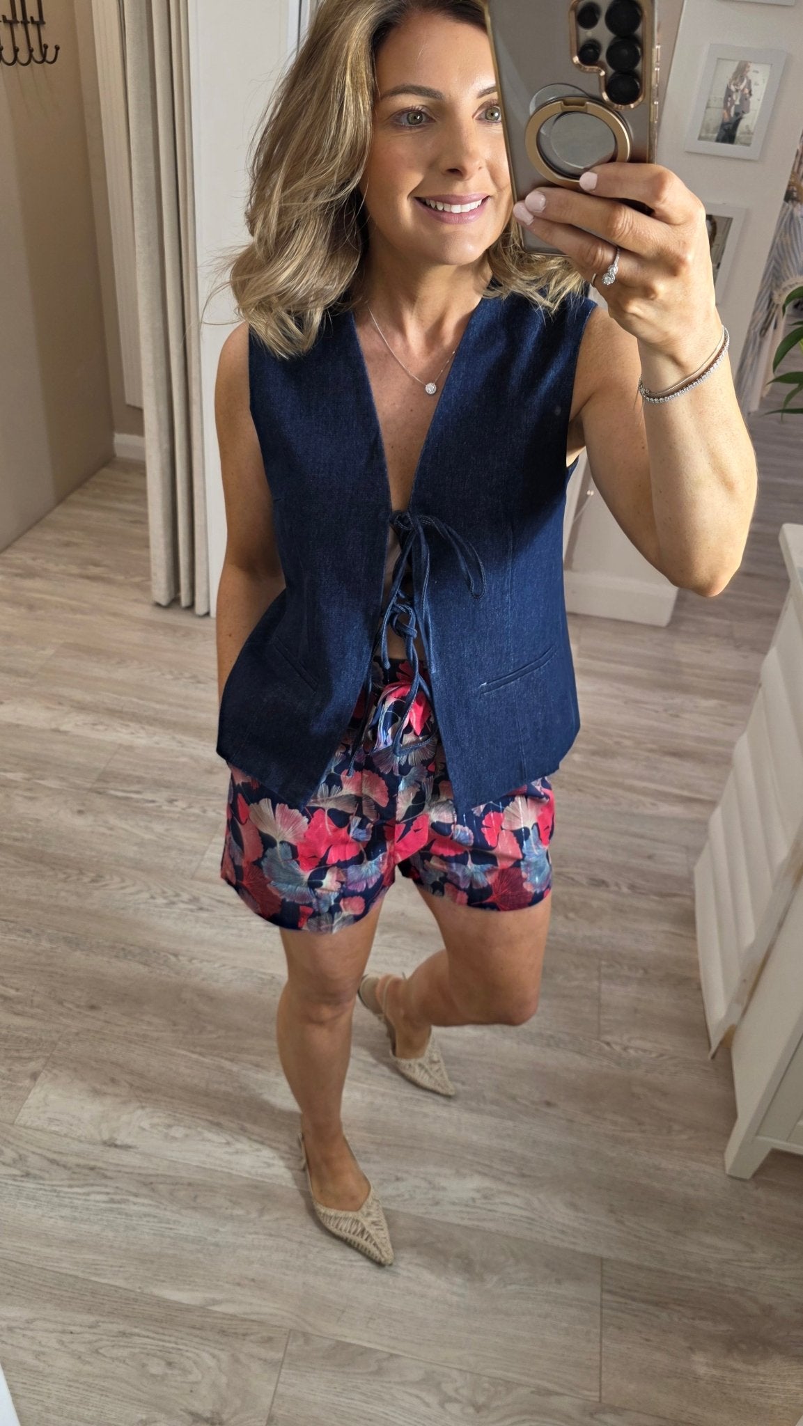 Francesca Pink Shorts - Lily's Boutique
