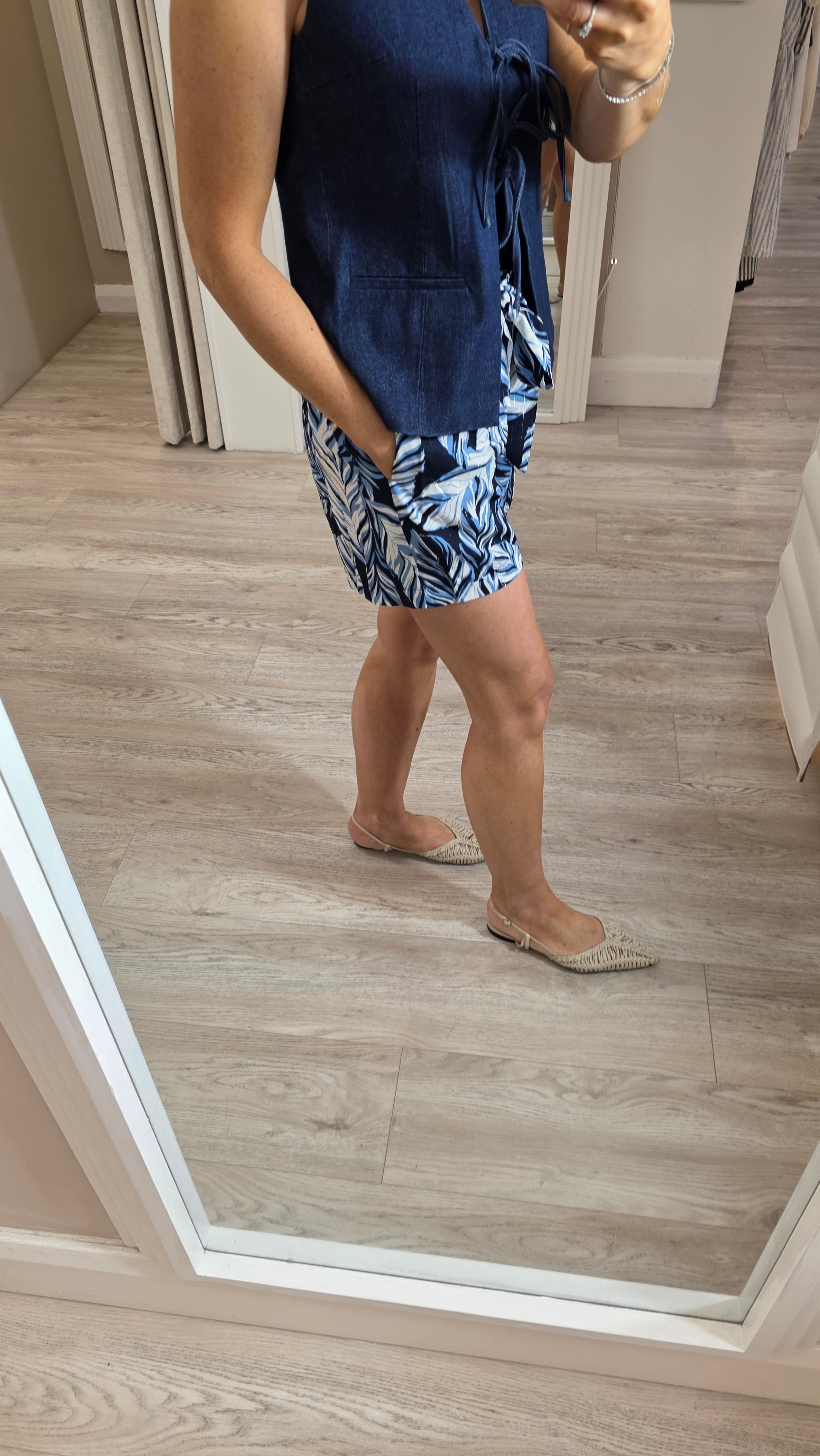 Francesca Blue Shorts