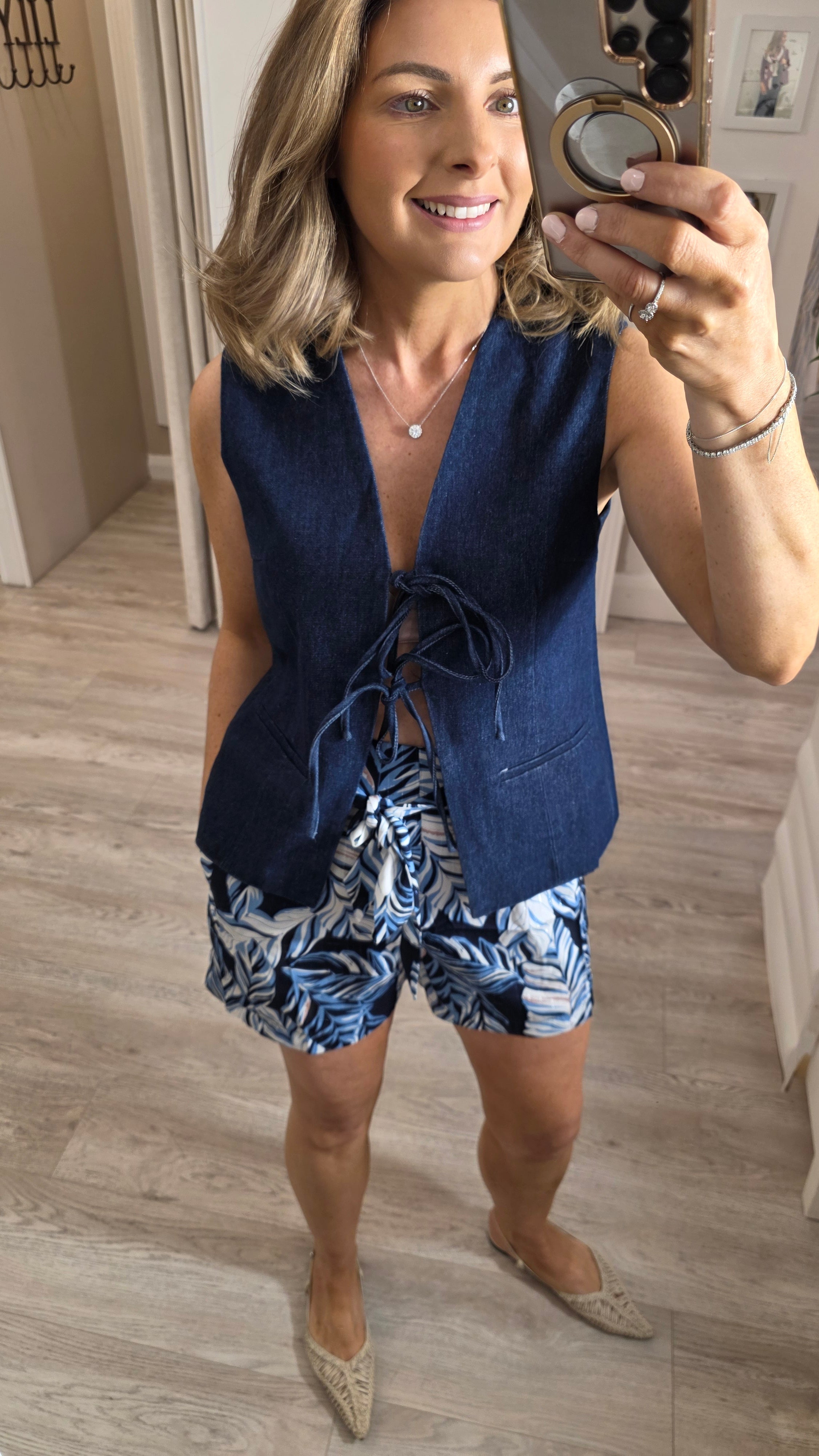 Francesca Blue Shorts