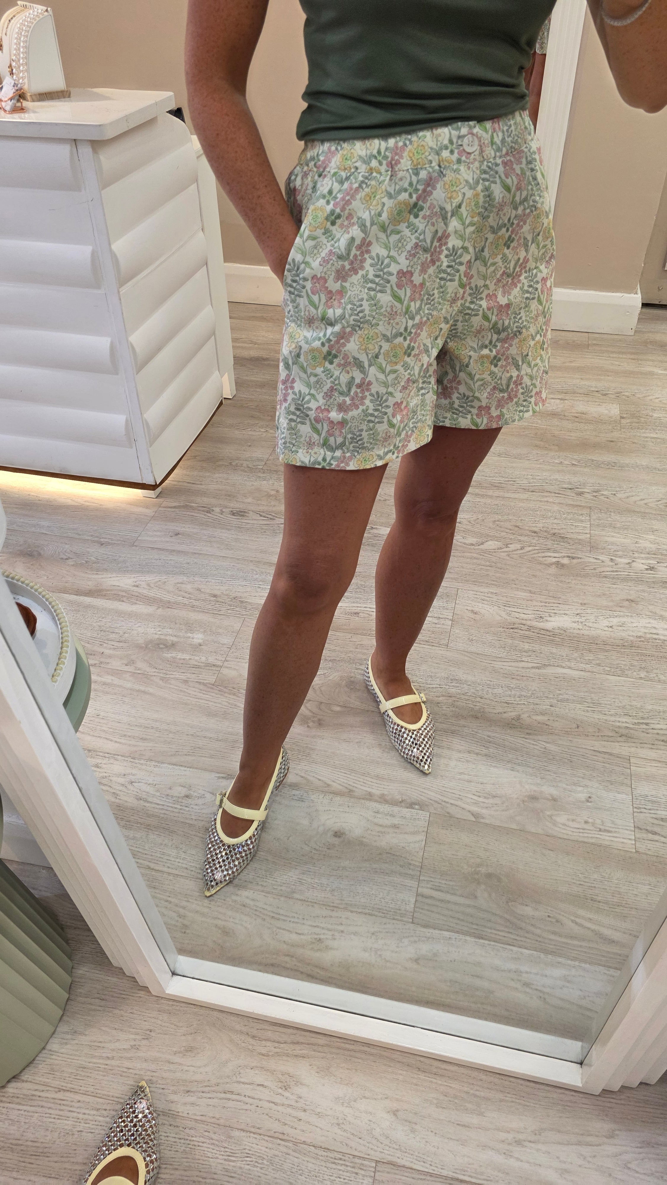Theresa Floral Shorts