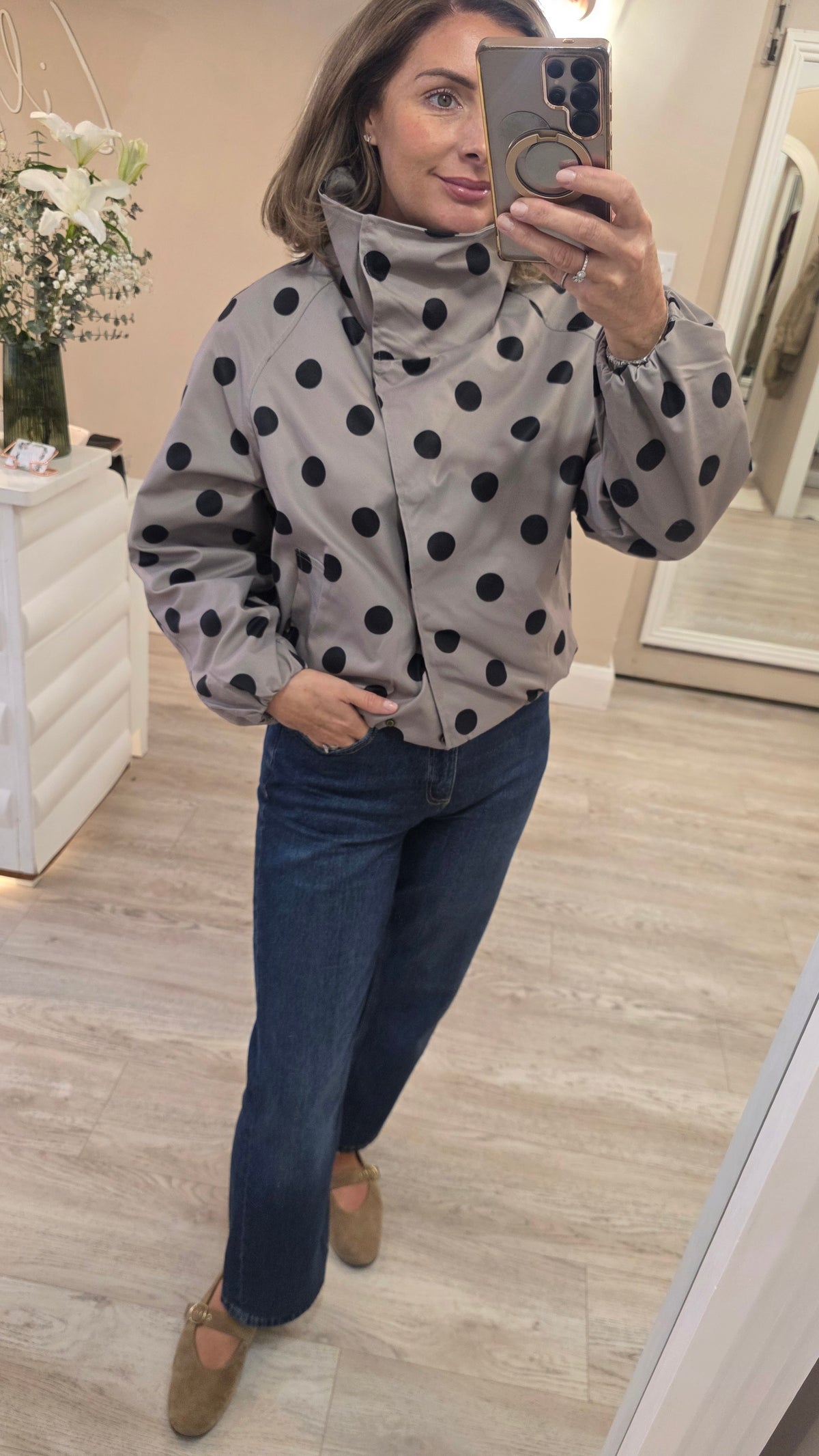 Polly Polkadot Jacket