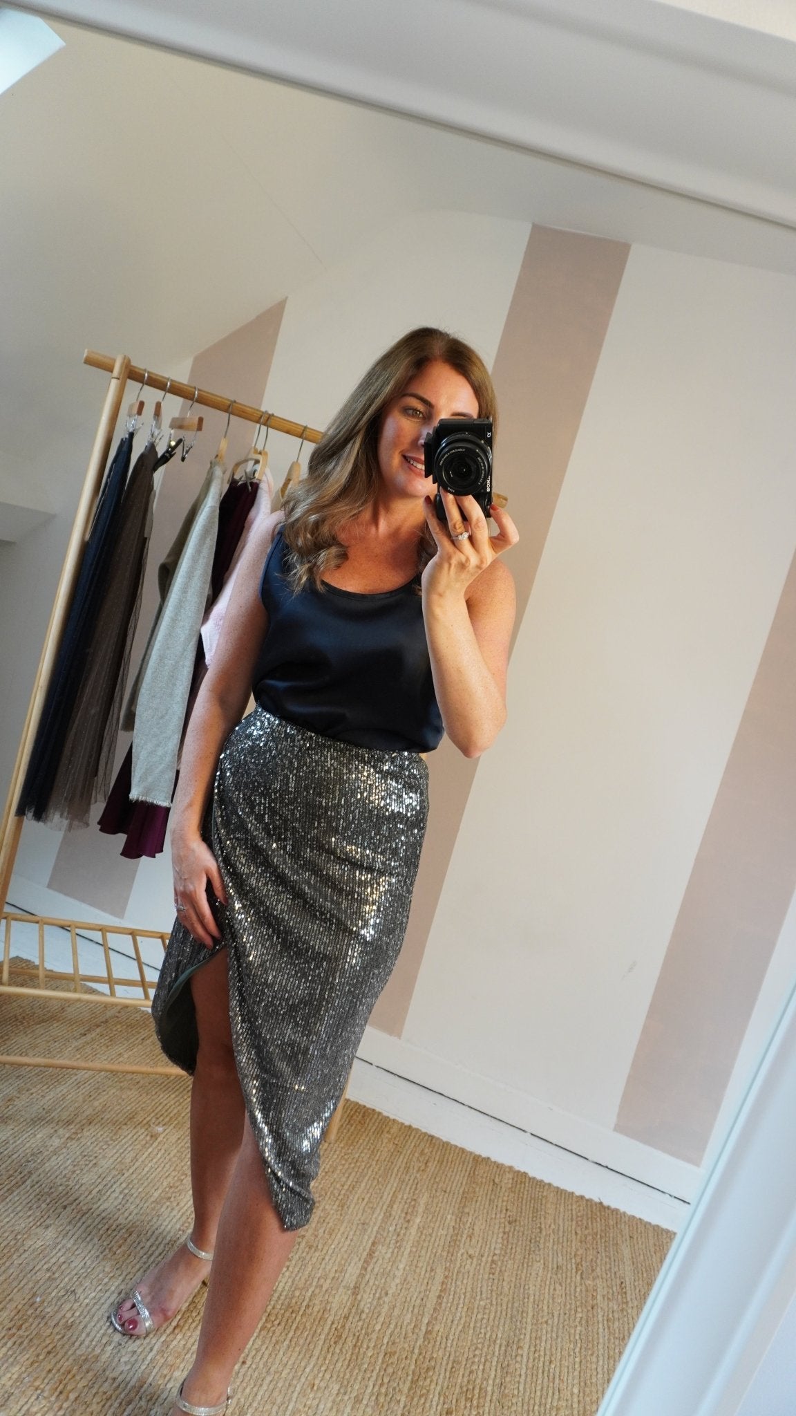Evelyn sparkle Skirt - Lily's Boutique