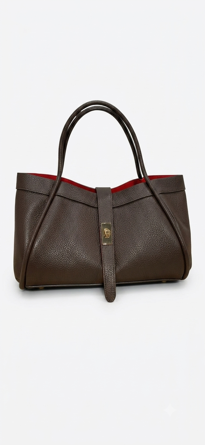 Nina Chocolate Brown Bag