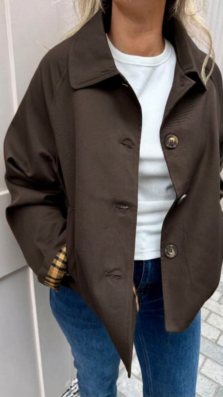 Vanessa Brown Trench Jacket