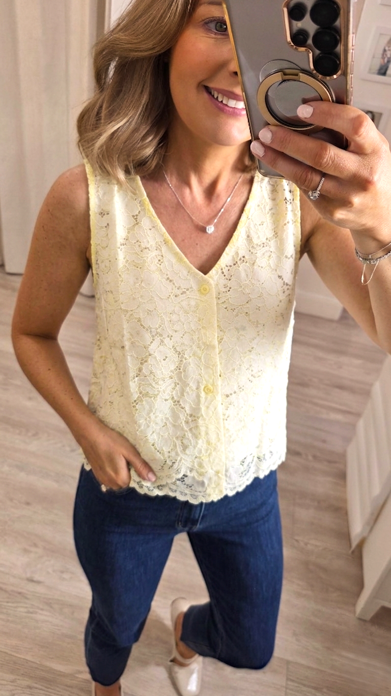 Ellie Lace Top