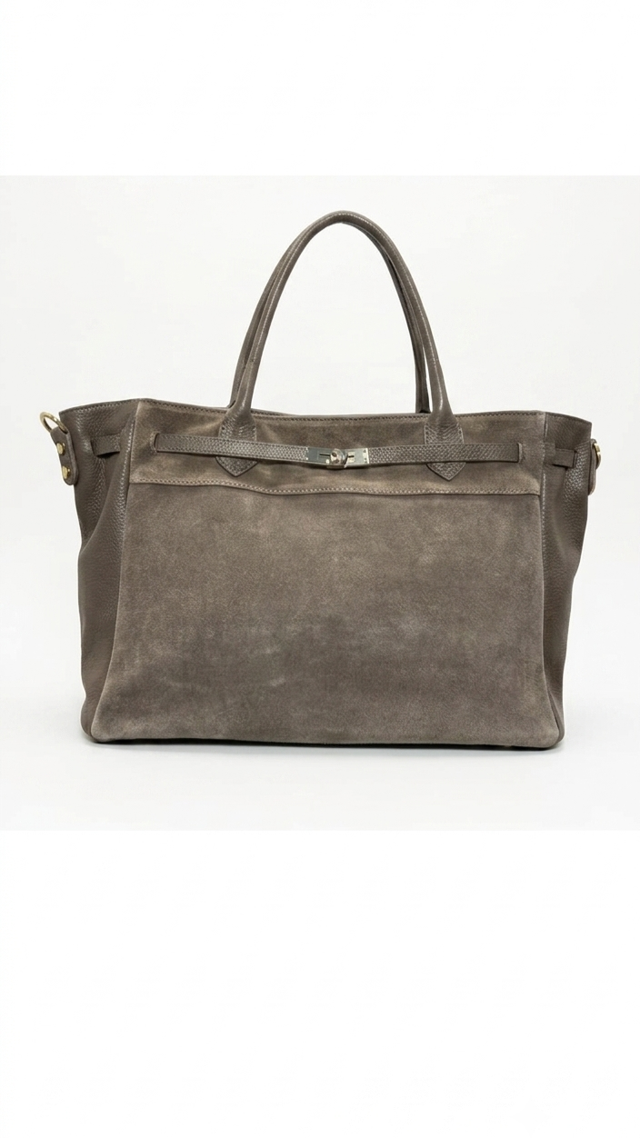 Jennifer Grey Suede Bag