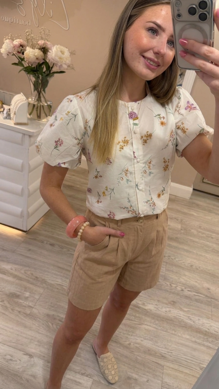 Eloise Tan Shorts