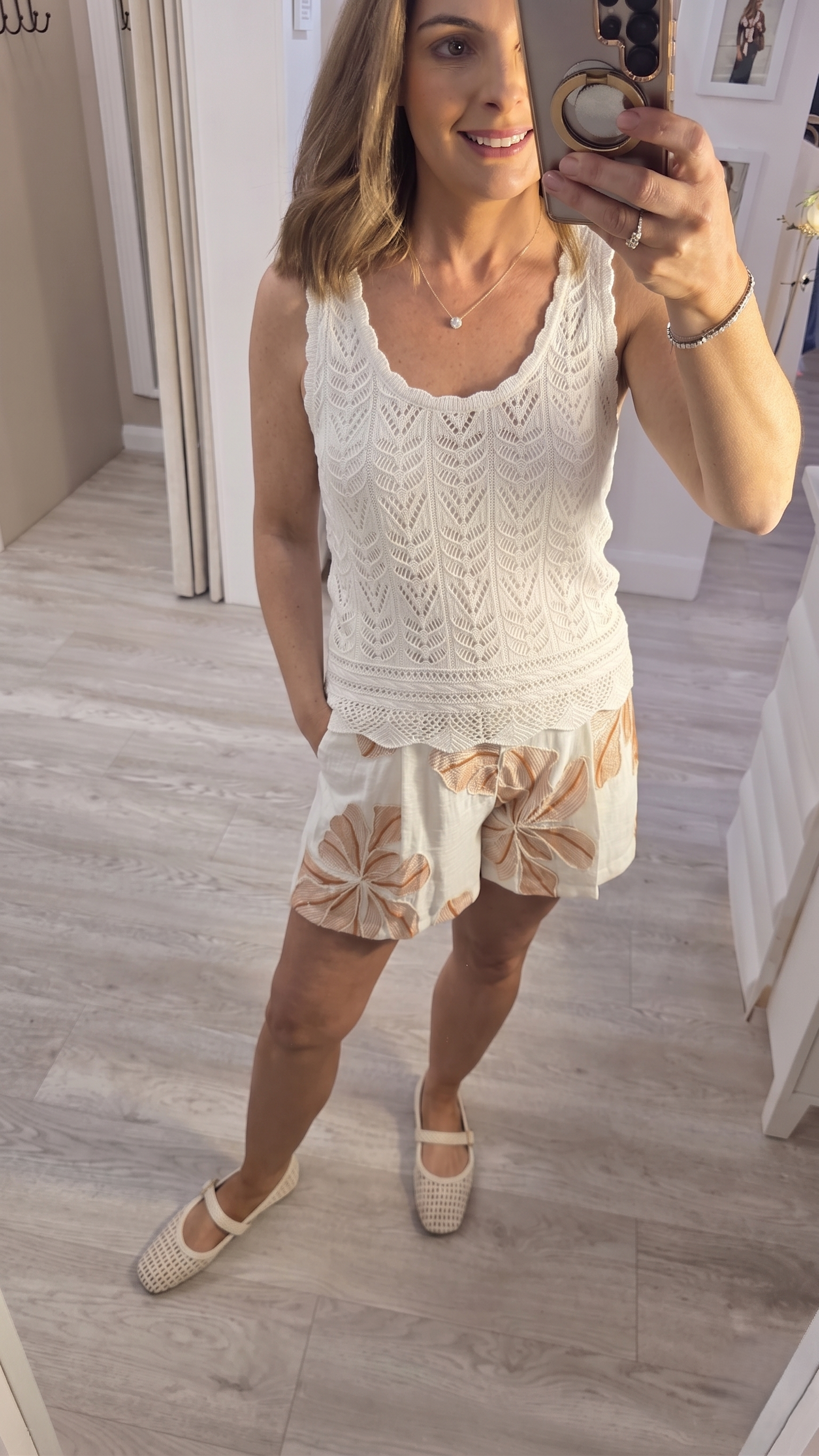 Shelly Cream Top