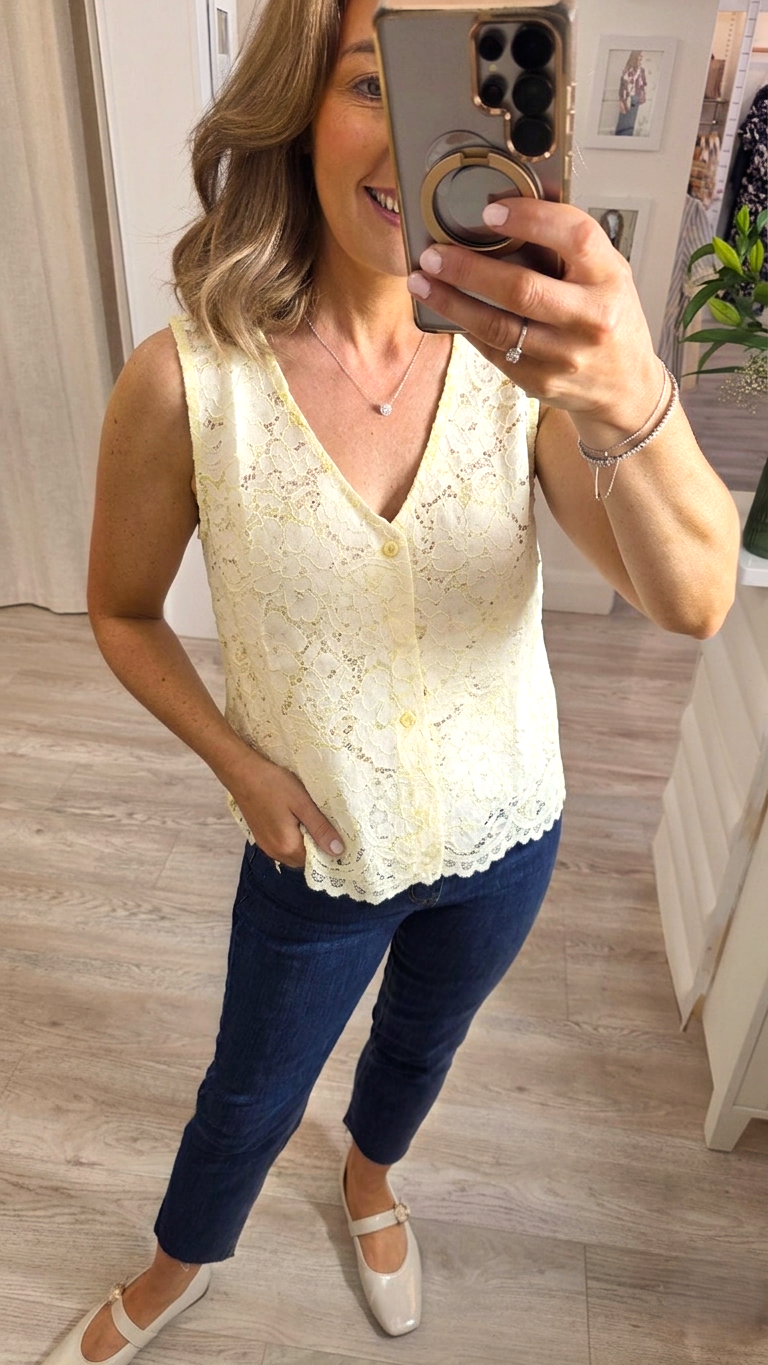 Ellie Lace Top