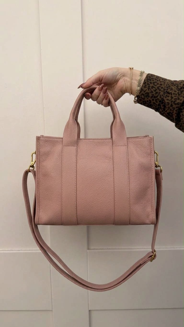 Maya Leather Tote Bag - Lily's Boutique