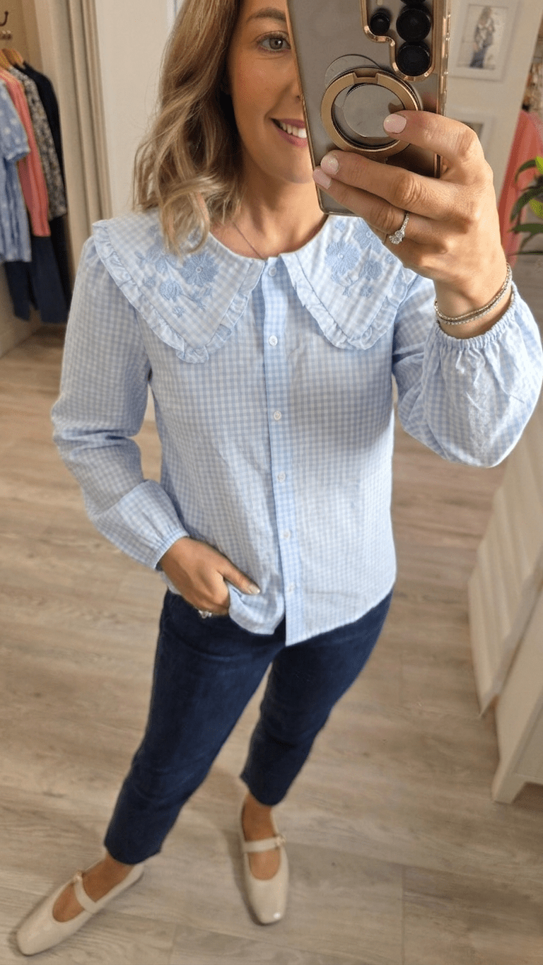 Cora Blouse - Lily's Boutique