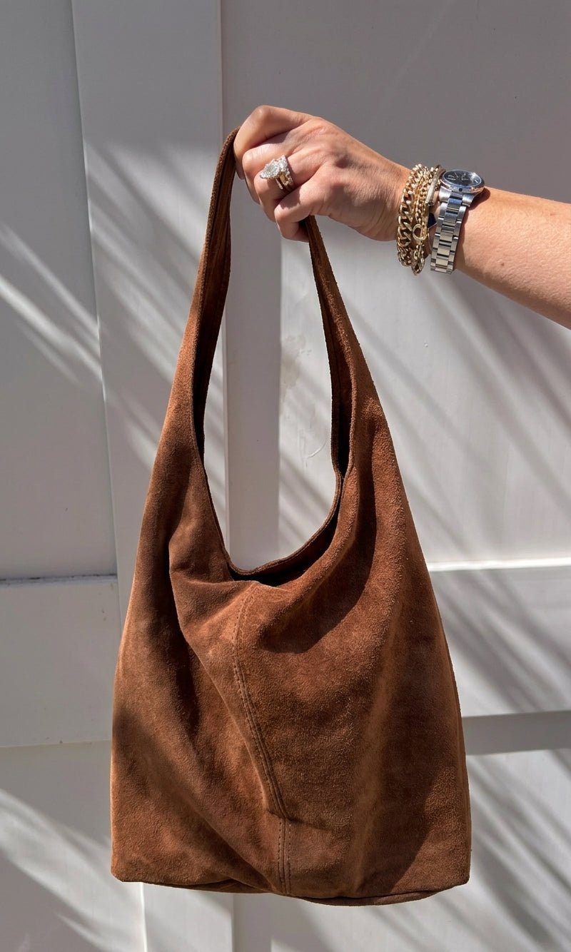 Lucy Suede Bag - Lily's Boutique