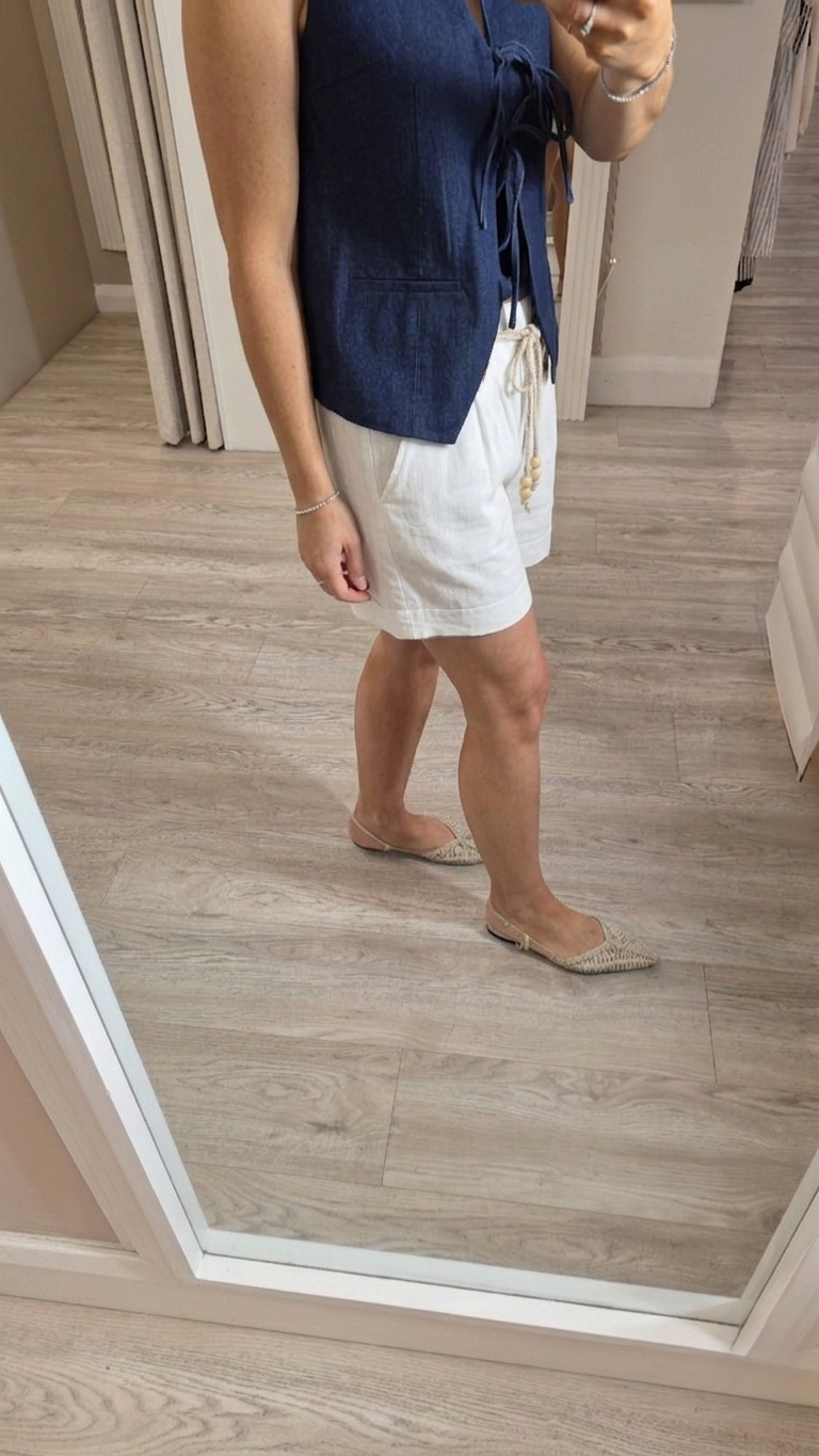 Ciara White Shorts