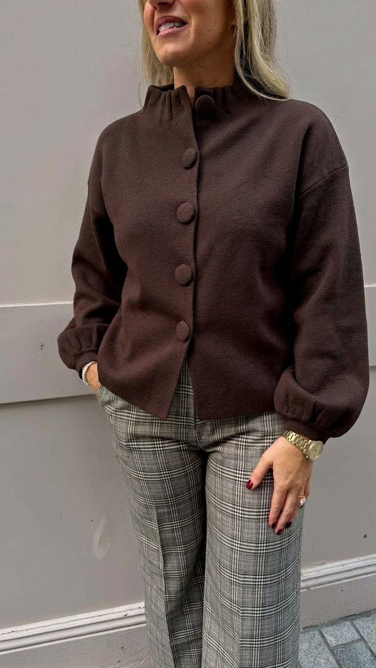 Grace Taupe Cardi